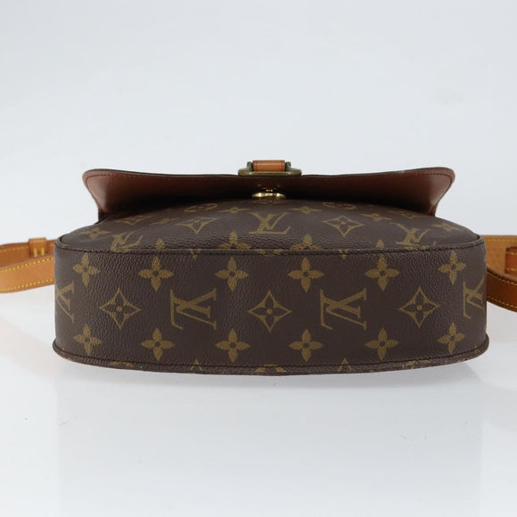 LOUIS VUITTON Monogram Saint Cloud GM Shoulder Bag M51242 LV Auth 153386