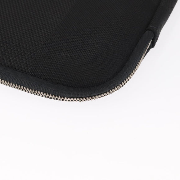 LOUIS VUITTON Damier Geant Computer Sleeve MM PC-Hülle Noir N58036 LV Auth 153387