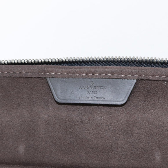 LOUIS VUITTON Damier Geant Computer Sleeve MM PC Case Noir N58036 LV Auth 153387