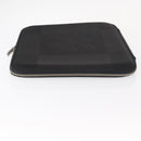 LOUIS VUITTON Damier Geant Computer Sleeve MM PC-Hülle Noir N58036 LV Auth 153387-4