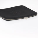 LOUIS VUITTON Damier Geant Computer Sleeve MM PC-Hülle Noir N58036 LV Auth 153387-5