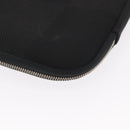 LOUIS VUITTON Damier Geant Computer Sleeve MM PC-Hülle Noir N58036 LV Auth 153387-7