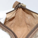 GUCCI GG Supreme Web Sherry Line Bag PVC Beige Gold 89 02 032 Auth 153392-20