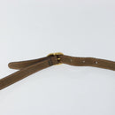 GUCCI GG Supreme Web Sherry Line Bag PVC Beige Gold 89 02 032 Auth 153392-8