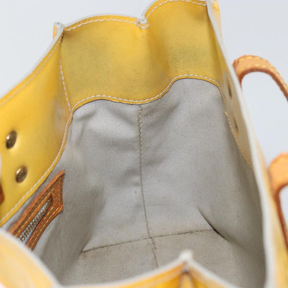 LOUIS VUITTON Monogram Vernis Reade PM Hand Bag Gris M91145 LV Auth 153395