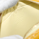 LOUIS VUITTON Monogram Vernis Wooster Bag Lime Yellow M91075 LV Auth 153396-15