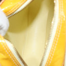 LOUIS VUITTON Monogram Vernis Wooster Bag Lime Yellow M91075 LV Auth 153396-16