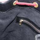 LOUIS VUITTON Epi Noe Shoulder Bag Bicolor Black Red M44017 LV Auth 153398-20