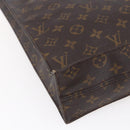 LOUIS VUITTON Monogram Sac Plat Hand Bag M51140 LV Auth 153399-16