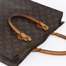 LOUIS VUITTON Monogram Sac Plat Hand Bag M51140 LV Auth 153399-6