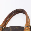 LOUIS VUITTON Monogram Sac Plat Hand Bag M51140 LV Auth 153399-8