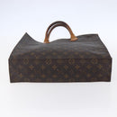 LOUIS VUITTON Monogram Sac Plat Hand Bag M51140 LV Auth 153399-5