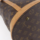 LOUIS VUITTON Monogram Bucket GM Shoulder Bag M42236 LV Auth 153401-13