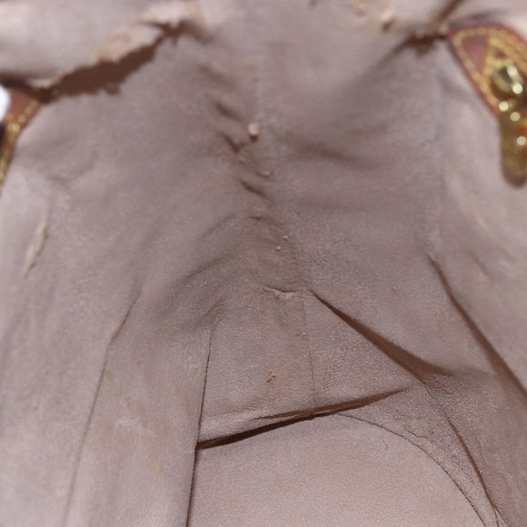 LOUIS VUITTON Monogram Bucket GM Shoulder Bag M42236 LV Auth 153401