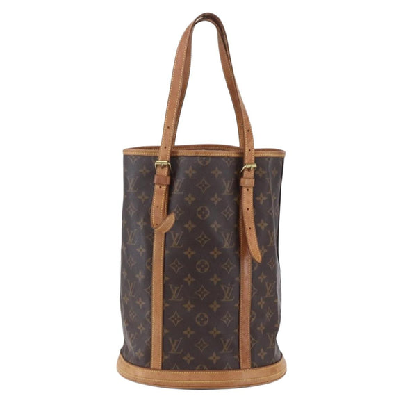 LOUIS VUITTON Monogram Bucket GM Shoulder Bag M42236 LV Auth 153401
