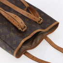 LOUIS VUITTON Monogram Bucket GM Shoulder Bag M42236 LV Auth 153401-6