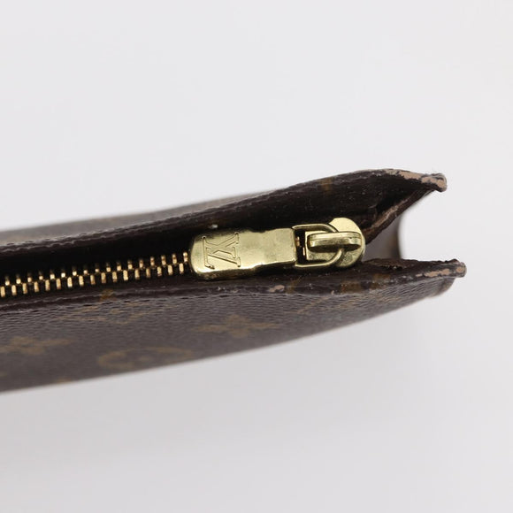 LOUIS VUITTON Monogram Bucket GM Accessory Pouch LV Auth 153402