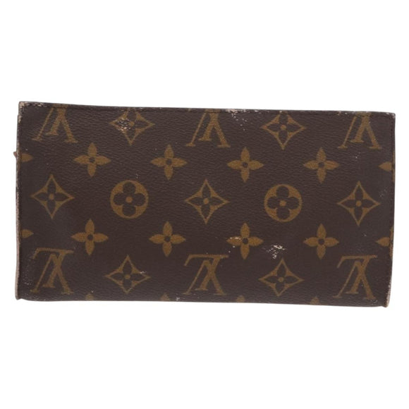 LOUIS VUITTON Monogram Bucket GM Accessory Pouch LV Auth 153402