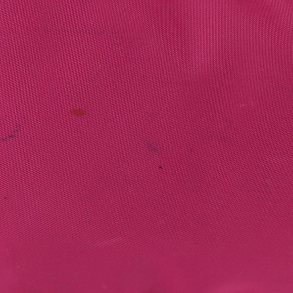 PRADA Pouch Nylon Pink Silver Auth 153405