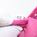 PRADA Pouch Nylon Pink Silver Auth 153405-12