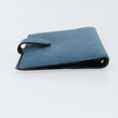 LOUIS VUITTON Epi Agenda PM Day Planner Cover Blue R20055 LV Auth 153406-5