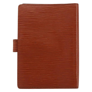 LOUIS VUITTON Epi Agenda PM Day Planner Cover Brown R20053 LV Auth 153407 - 0