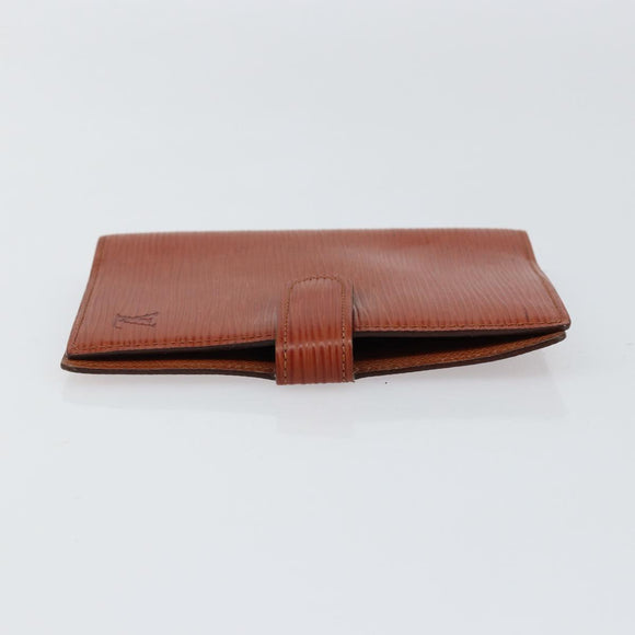 LOUIS VUITTON Epi Agenda PM Day Planner Cover Brown R20053 LV Auth 153407
