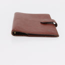 LOUIS VUITTON Epi Agenda PM Day Planner Cover Brown R20053 LV Auth 153408-6