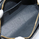 LOUIS VUITTON Epi Dauphine PM Pouch Black M48442 LV Auth 153409-10
