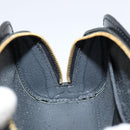 LOUIS VUITTON Epi Dauphine PM Pouch Black M48442 LV Auth 153409-18