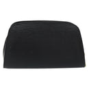 LOUIS VUITTON Epi Dauphine PM Pouch Black M48442 LV Auth 153409-2