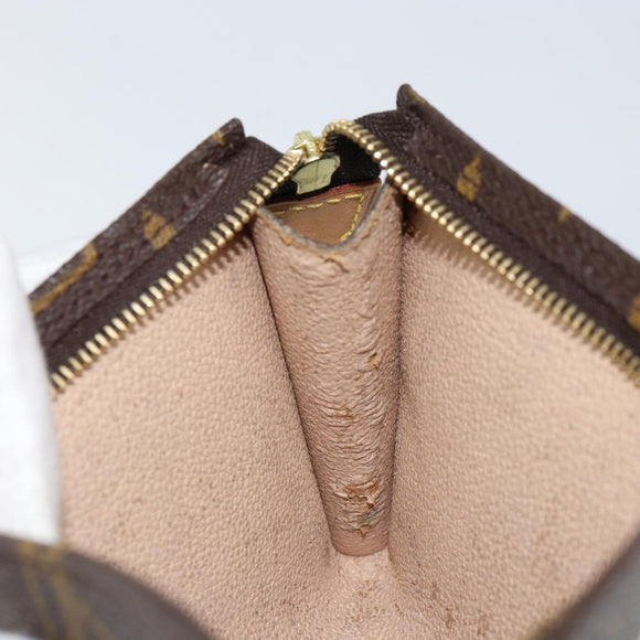 LOUIS VUITTON Monogram Bucket PM Accessory Pouch LV Auth 153411