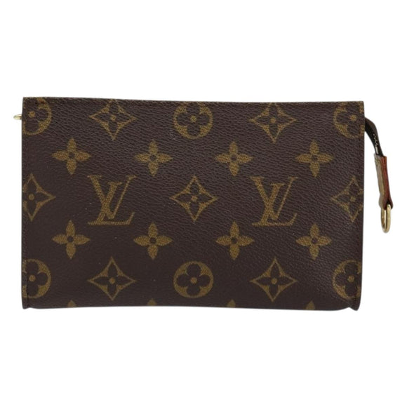 LOUIS VUITTON Monogram Bucket PM Accessory Pouch LV Auth 153411