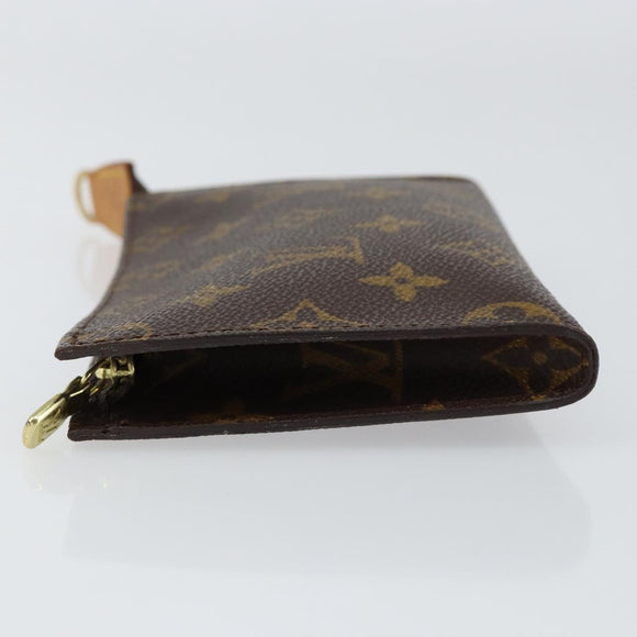 LOUIS VUITTON Monogram Bucket PM Accessory Pouch LV Auth 153411