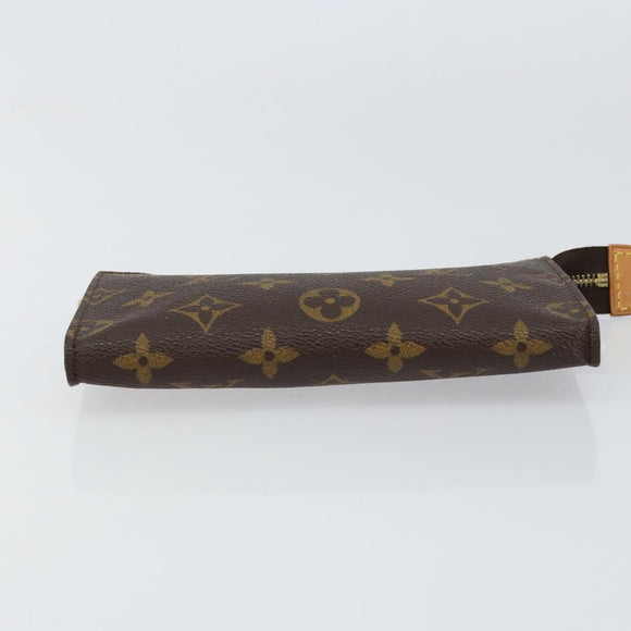 LOUIS VUITTON Monogram Bucket PM Accessory Pouch LV Auth 153411