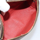 LOUIS VUITTON Damier Ebene Pochette Cosmetic PM Pouch N47516 LV Auth 153412-10