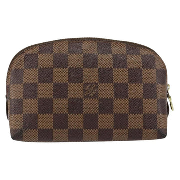 LOUIS VUITTON Damier Ebene Pochette Cosmetic PM Pouch N47516 LV Auth 153412 - 0
