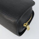 LOUIS VUITTON Epi Dauphine PM Pouch Black M48442 LV Auth 153414-15
