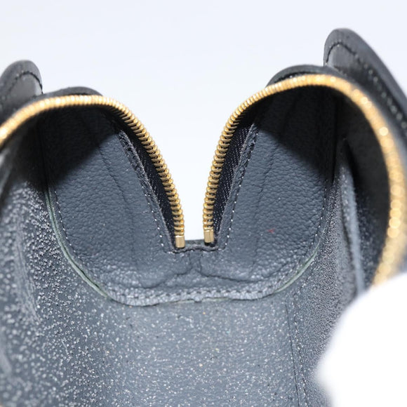 LOUIS VUITTON Epi Dauphine PM Pouch Black M48442 LV Auth 153414