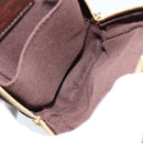 LOUIS VUITTON Damier Ebene Etui Okapi PM Pouch N61738 LV Auth 153415-15