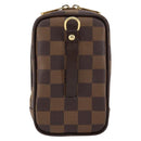 LOUIS VUITTON Damier Ebene Etui Okapi PM Pouch N61738 LV Auth 153415-3