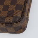 LOUIS VUITTON Damier Ebene Etui Okapi PM Pouch N61738 LV Auth 153415-8