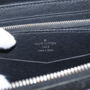 LOUIS VUITTON Taiga Zippy XL Long Wallet Black M44275 LV Auth 153416-18
