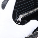 LOUIS VUITTON Taiga Zippy XL Long Wallet Black M44275 LV Auth 153416-22