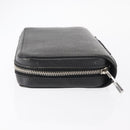 LOUIS VUITTON Taiga Zippy XL Long Wallet Black M44275 LV Auth 153416-4