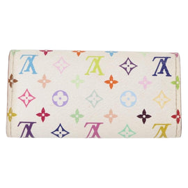 LOUIS VUITTON Monogram Multicolor Multicles 4 Key Case White M93731 Auth 153417 - 0