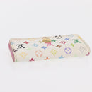 LOUIS VUITTON Monogram Multicolor Multicles 4 Key Case White M93731 Auth 153417-5
