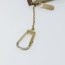 LOUIS VUITTON Monogram Multicolor Pochette Cles Purse White M92655 Auth 153418-8