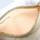 LOUIS VUITTON Monogram Multicolor Pochette Cles Purse White M92655 Auth 153418-10