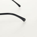 CHANEL COCO Mark Sunglasses metal Silver tone 4244 CC Auth 153421M-17